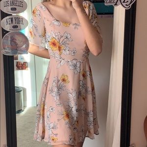 Lulus Floral Dress